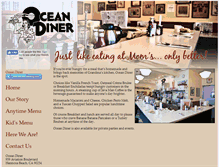 Tablet Screenshot of oceandiner.com